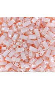 Miyuki half tila 5x2.4mm beads - Pink pearl ceylon HTL-519